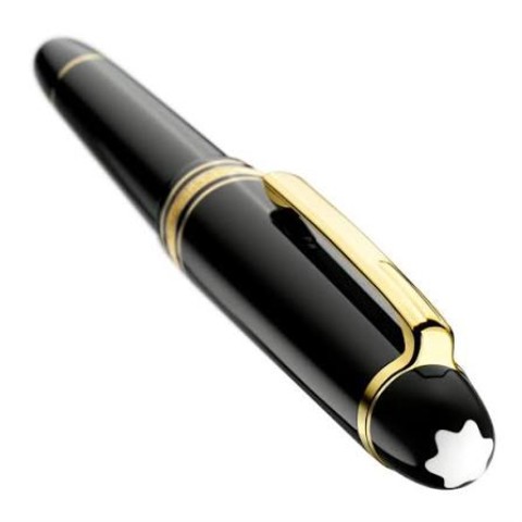 Montblanc pen black and gold classic