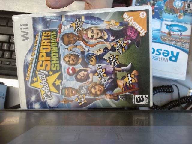 Wii celebrity sports showdown