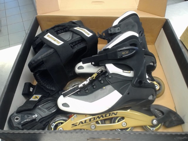 Patin a roulette salomon+acc taille 9