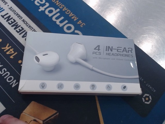 In-ear headphones 4 mcx