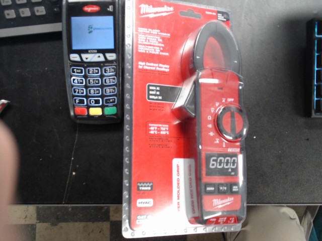 Milwaukee 600a clampmeter for hvac/r