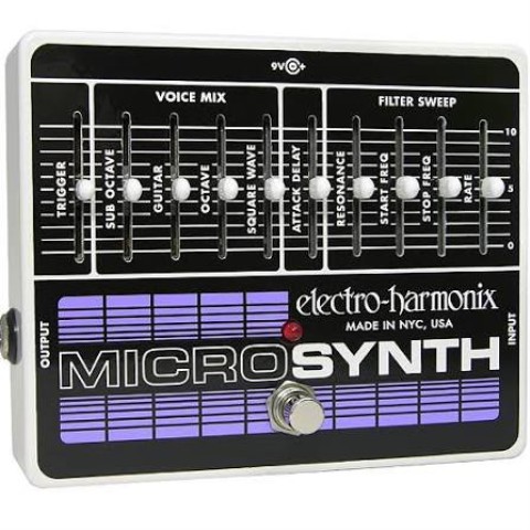 Pedal guitare micro synth