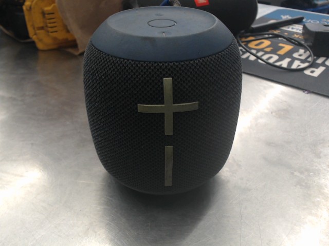 Speaker bluetooth bleu