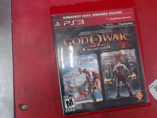 God of war collection greatest hits