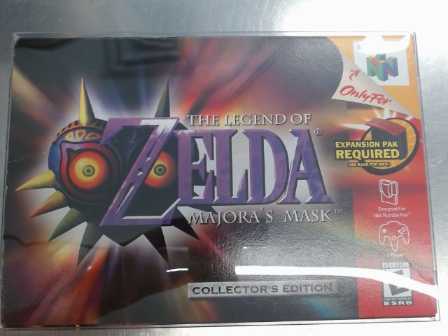 Zelda majoras mask n64 cib