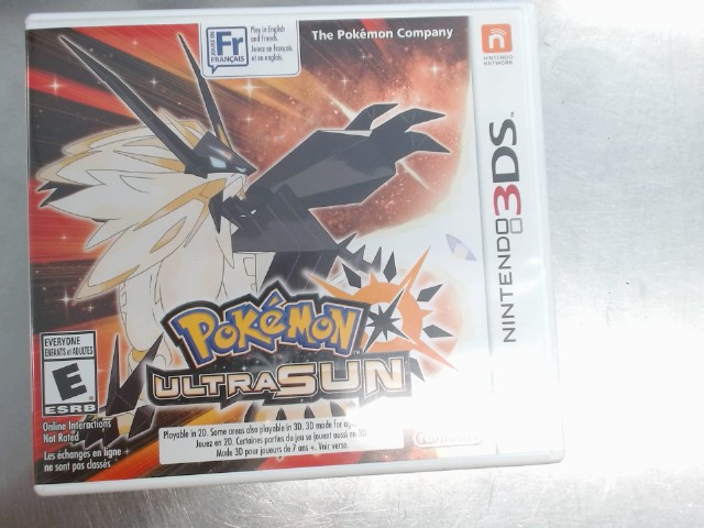 Pokemon ultra sun 3ds