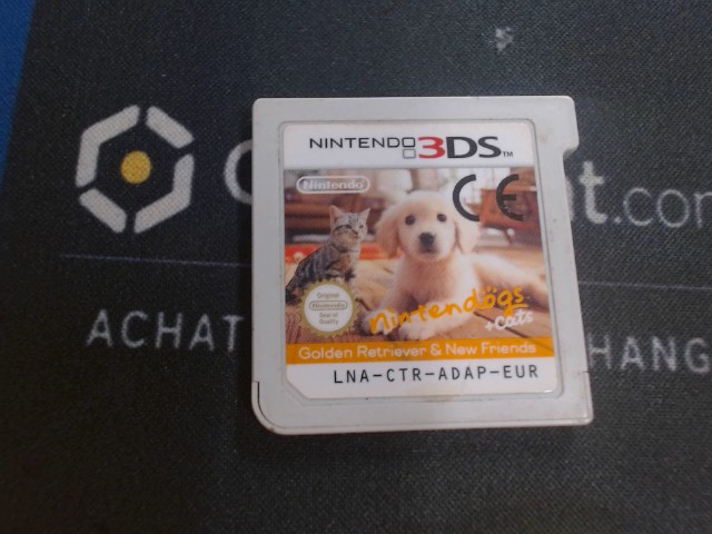 Nintendogs + cats golden retreiver 3ds