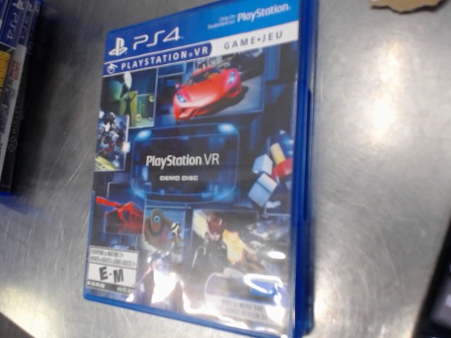 Playstation vr demo disc