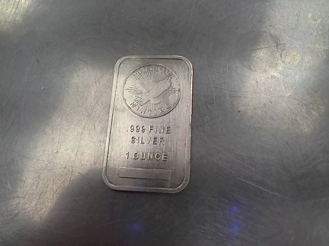 Lingot argent sunshine minting 1 oz .999