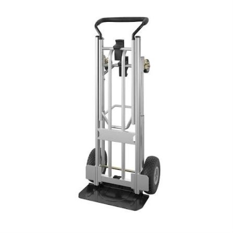 Chariot de chargement argent