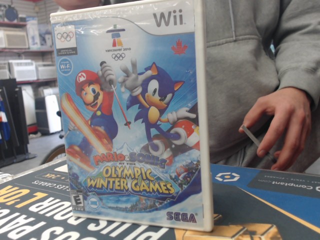 Mario&sonic at the olympic winter games