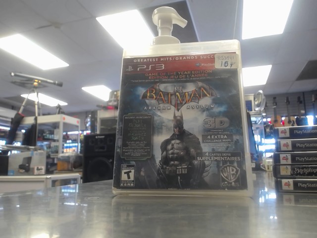 Batman arkham asylum game of the year ed