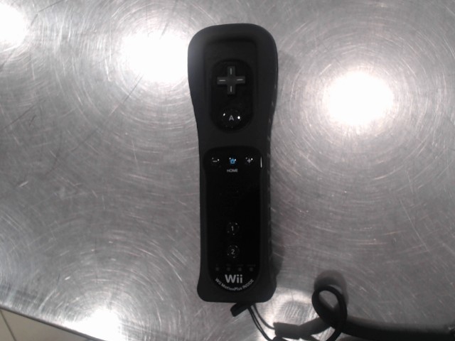 Manette de wii noir motion plus