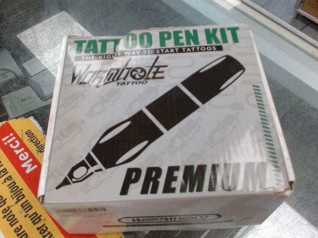 Kit pour tattoo complet en boite