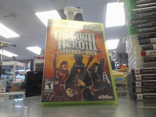 Guitar hero iii legends of rock