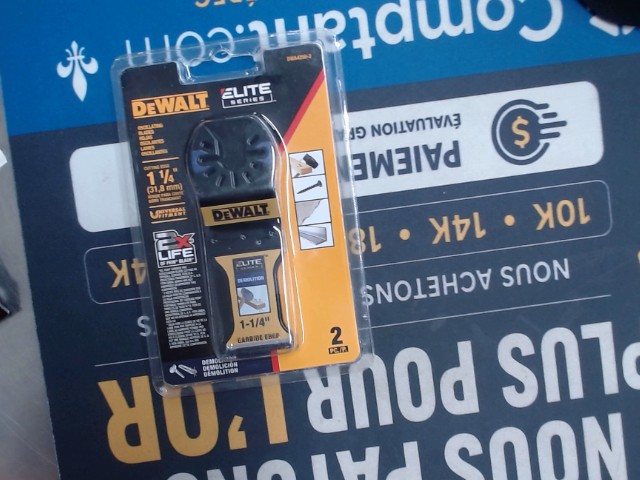 Pack 2 lame oscillante d�molition 1