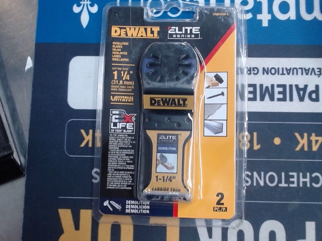 Pack 2 lame oscillante d�molition 1