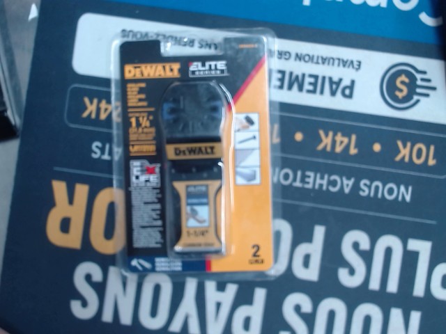Pack 2 lame oscillante d�molition 1