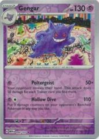 Gengar reverse holo 94
