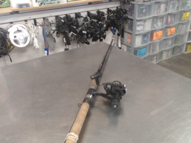 Canne peche+reel shimano r2000