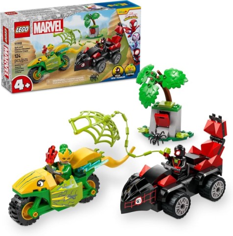 Set lego spin and electro chase neuf