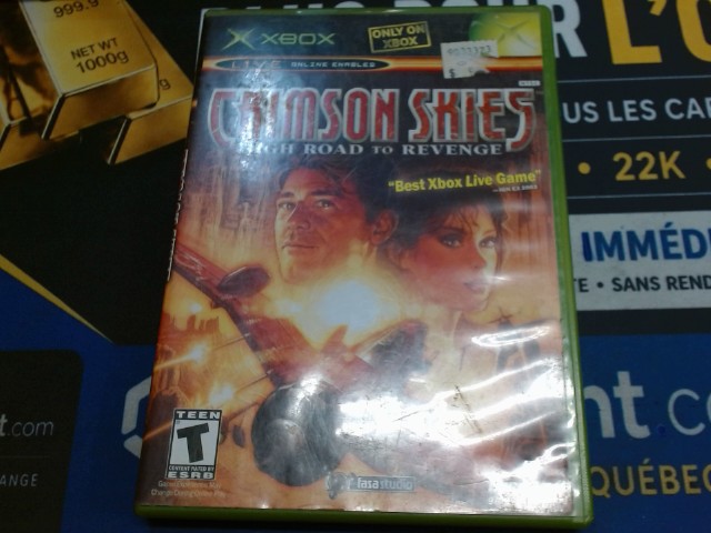 Crimson skies high road to revenge