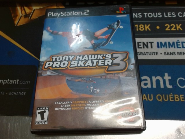 Tony hawk's pro skater 3