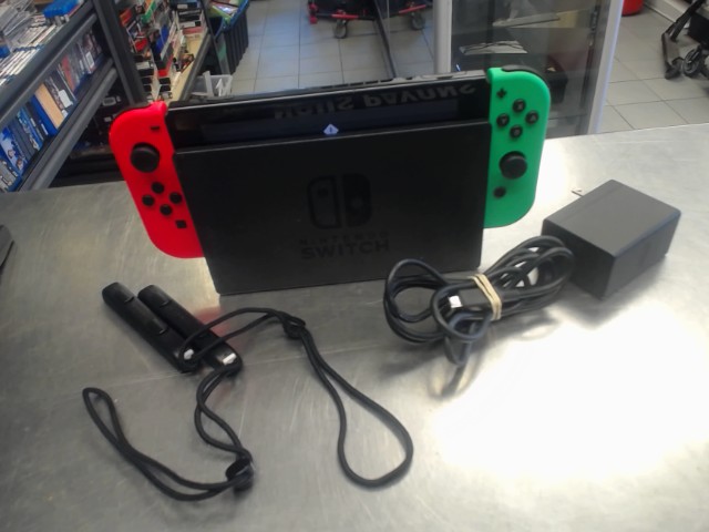 Console switch neon + dock + charg+ poch