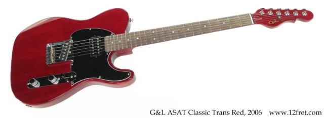 Guitare rouge classic