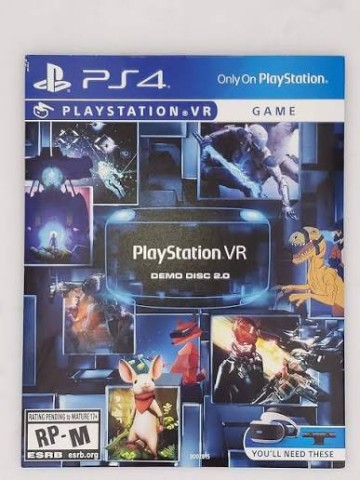 Playstation vr disc 2 on ps4