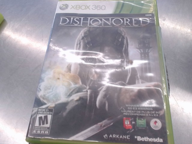 Dishonored xbox 360