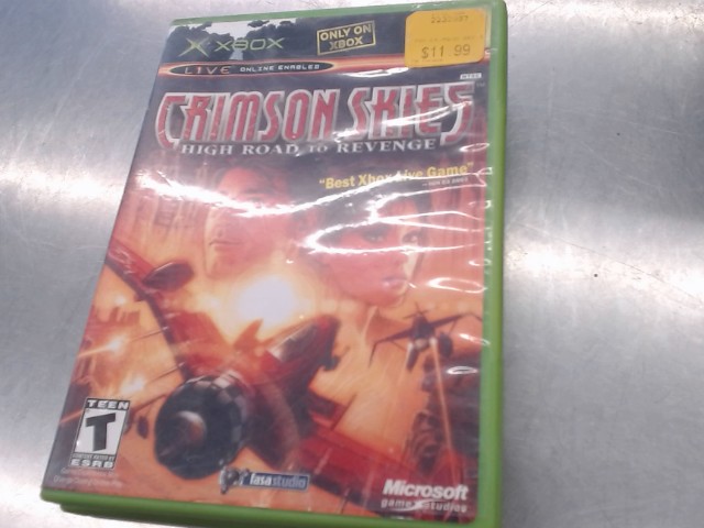 Crimson skies high road to revenge xbox
