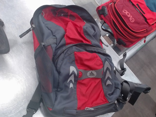 Sac d'hydratation gris/rouge