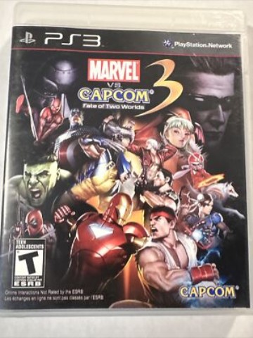 Marvel vs capcom fate of two wolrds