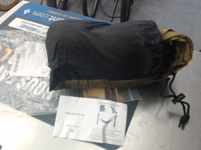 Hamac pliable temu/amazon/chinois
