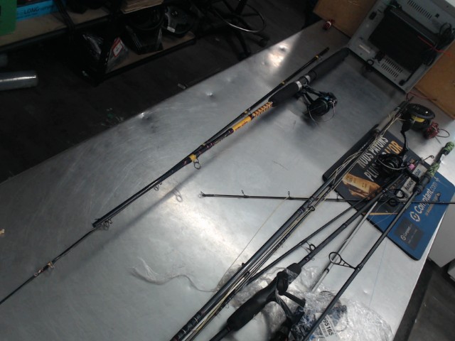 Canne a peche ugly stick ornage