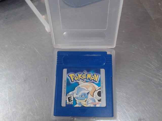 Pokemon bleu gameboy