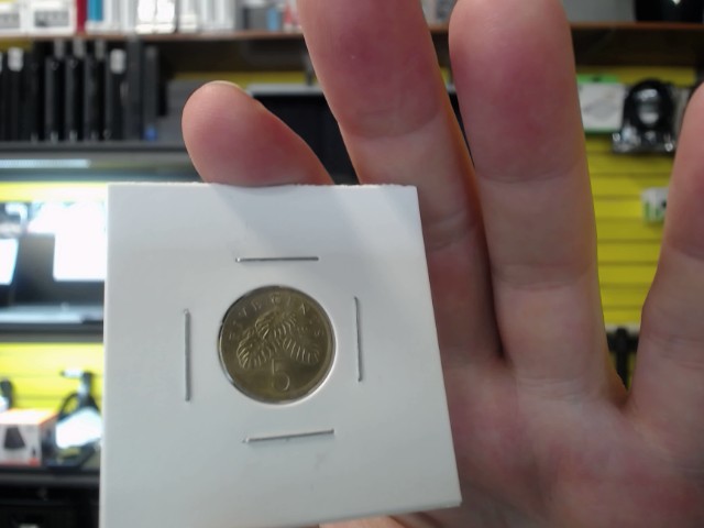 Five cents 1989 singapur