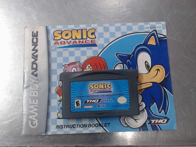 Sonic advance+livret