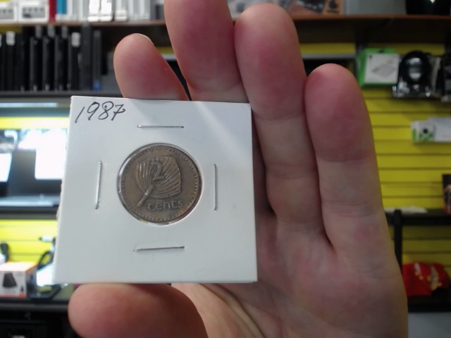 2 cents fiji 1987
