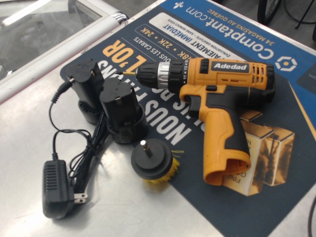Kit perceuse + batterie/chargeur