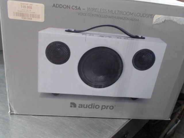 Speaker bluetooth blanc