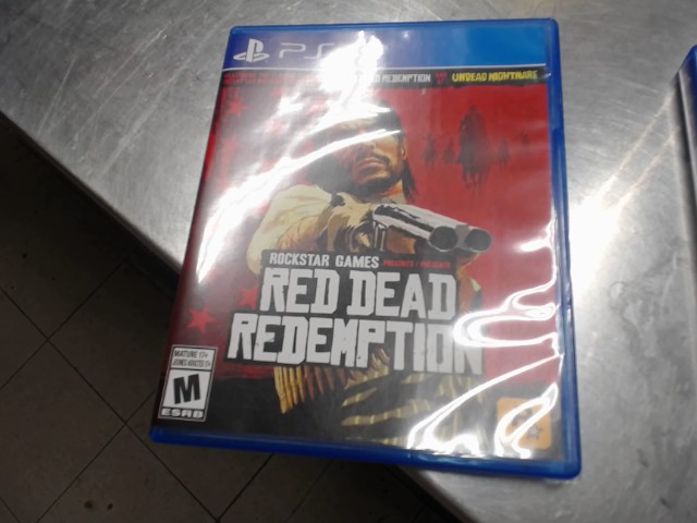 Jeu ps4 red dead redemtion