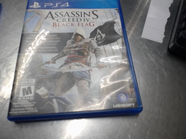 Jeu ps4 assasin,s crees 4 black flag