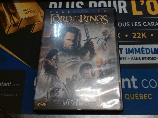 The lord of the rings return of the king