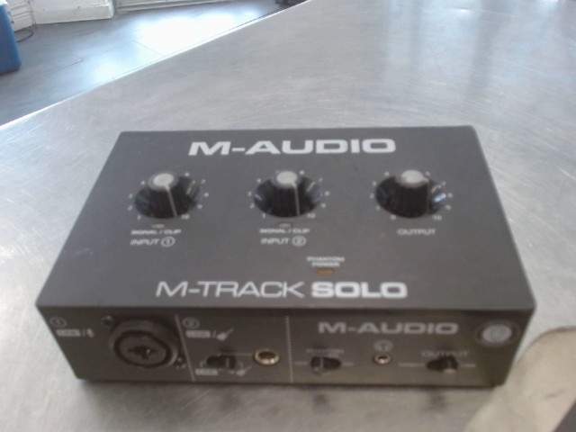 Interface audio noir
