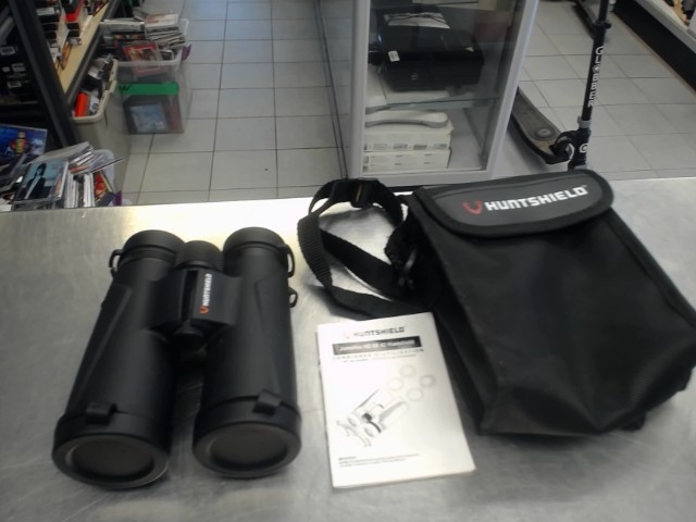 Binoclaur huntshield black 8x42mm