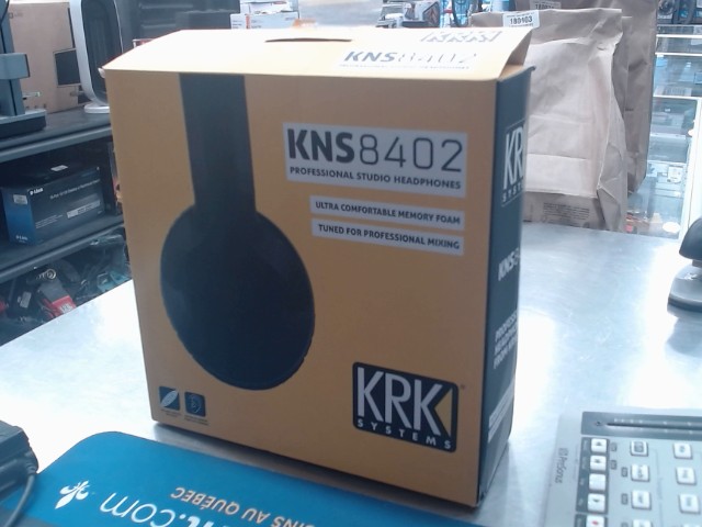 Casque ecoute+fil+adapteur en bo