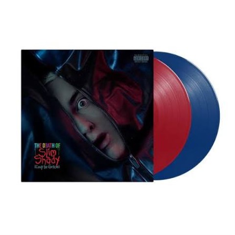 2lp one red opaque,one blue death of ss