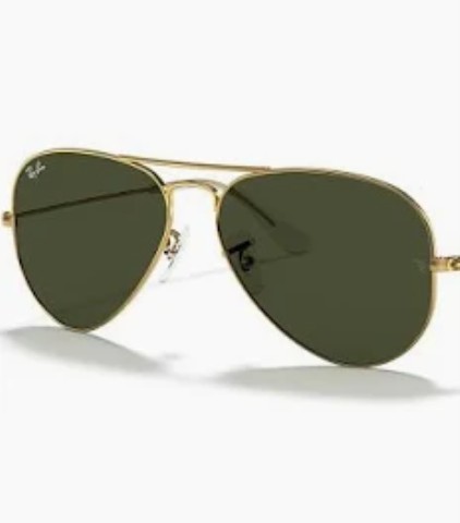 Lunettes rayban style aviateur